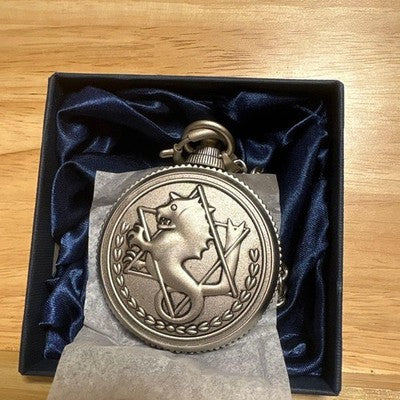 Fullmetal Alchemist Edward Elric Silver Watch – Limited Release