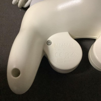 Set of 2 Nintendo GameCube Controller White Emerald Blue DOL-003 OEM Tested