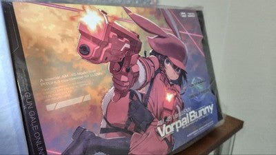 SAO Gun Gale Online AM.45 LLENN Vorpal Bunny Gas Blowback Pistol pink gift *4