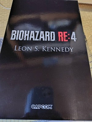 mint Capcom Biohazard Resident Evil Re:4 Leon S. Kennedy Figure with BOX gift