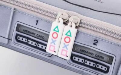 【BLUE】NEW Pouch Only Multi Pouch of the First PlayStation BOOK from JAPAN