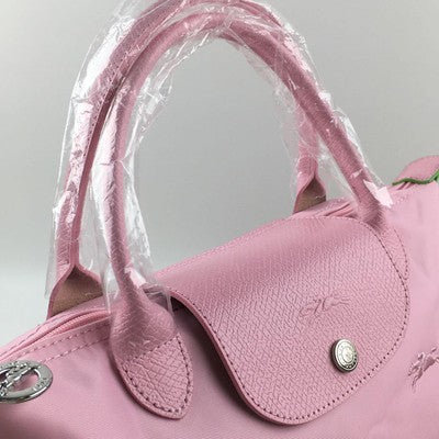 Longchamp Le Pliage S Original Pink W:13in collapsible Outlet New