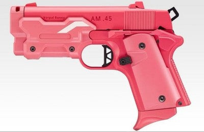 SAO Gun Gale Online AM.45 LLENN Vorpal Bunny Gas Blowback Pistol pink gift *6