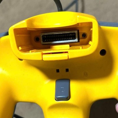 Nintendo 64 Controller Pikachu Pokemon N64 Blue Yellow NUS-005 Limited Tested