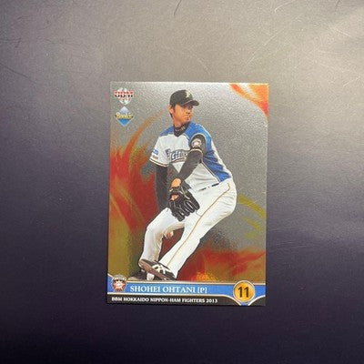 BBM 2013 Shohei Ohtani Parallel Rookie Card Team Limited 2-Piece Set #11