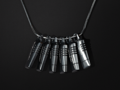 DEATH STRANDING 2 Qpid Hideo Kojima production Necklace Rare Limited　PlayStation