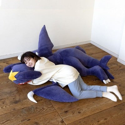 Mint Large MEGA BIG Garchomp Pokemon Center LIMITED Plush Cushion Life Size SSR