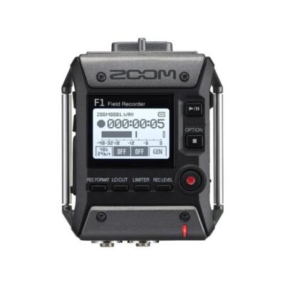 NEW ZOOM F1-SP F1 Field Recorder + Shotgun Mic Portable Digital Handy Recorder
