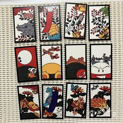 Rare Pokemon Hanafuda cards board game Nintendo Discontinued Hobby_10