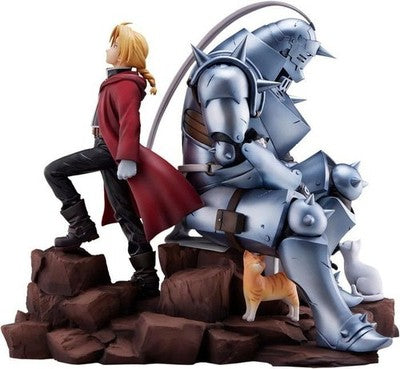 Fullmetal Alchemist Edward & Alphonse Elric Brothers PROOF Figure gift christmas