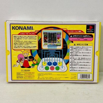 Pop'n Music Controller Sony Playstation 1 2 PS1 PS2 Konami Japanese ver Tested