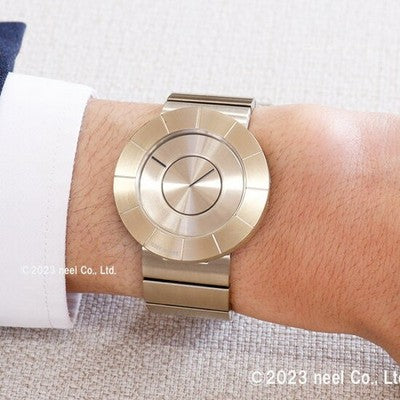 New NY0N005 ISSEY MIYAKE TO Tokujin Yoshioka Design Watch Gold Stainless Steel