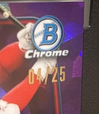 2023 Shohei Ohtani Bowman Chrome  Sapphire SGC 10 Purple /25 Angels