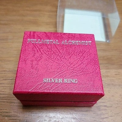 see description Fullmetal Alchemist Merchandise Ring Message Ring Roy Mustang