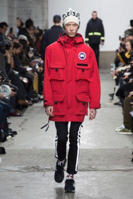 18AW Junya Watanabeman x Canada Goose Mountain Parka Rare Men's Red