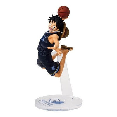 ONE PIECE NBA MSP Luffy Memphis Grizzlies Figure Premium Bandai Exclusive New