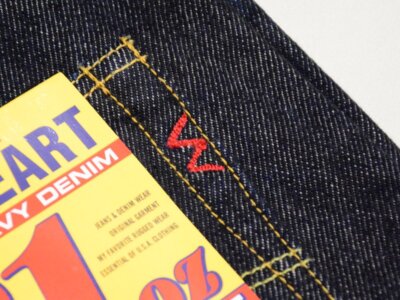 check description Iron Heart 666S-21oz selvedge denim slim straight Motorcycle
