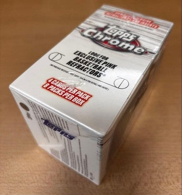 2024-25 Topps Chrome Basketball Value Box - Factory Sealed NBA Cards