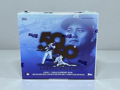 Shohei Ohtani 2024 MBL Topps 50/50 Unopened 10 Box Set Limited items