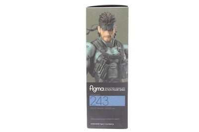 figma Solid Snake 243 Metal Gear Solid 2 Sons of Liberty  MGS2 Ver. Figure gift
