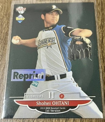 Shohei Ohtani RC BBM 2013 1st Version #183 TRUE ROOKIE CARD Nippon-Ham Fighters