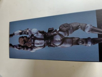 with box figma 645 Solid Snake Metal Gear Solid 2 Sons of Liberty  MGS2 gift sin