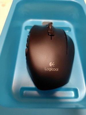 good Used Logitech G600t MMO Gaming Mouse FF XIV Recommend Model 20 Buttons JP