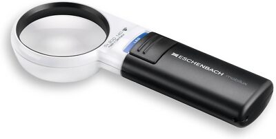 NEW ESCHENBACH handheld loupe Mobilux LED 5 times with LED light 1511-5