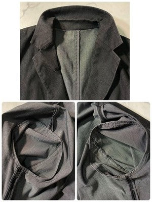 Yohji Yamamoto suit  Casual suit black denim A.A.R. set 90s Y's for men XL/L