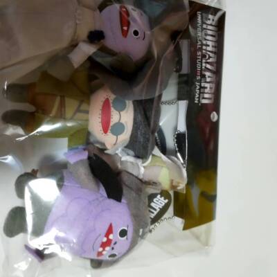 Resident Evil Village Plush Keychain 4 set Universal Studios Japan USJ acs