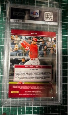 2019 Panini  Shohei Ohtani PSA8 /149 First Number Card MBL Angels #ES2