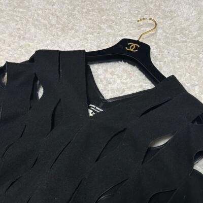 [Good condition] Junya Watanabe Comme des Garçons Cutout top, 3D, M, black
