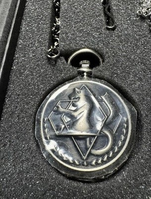 Fullmetal Alchemist Pocket Watch, Ring, Necklace 3-Piece Box Edward Elric