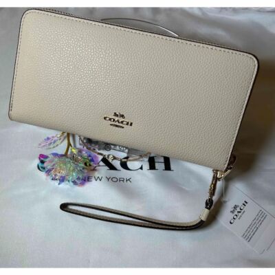 COACH×SNOOPY Collaboration Snoopy Round Zip CF219 IM0QY
