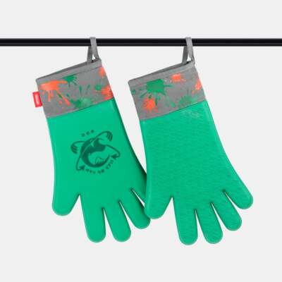Splatoon 3 Salmon Run Silicone Oven Mitts - Nintendo Store Japan Exclusive