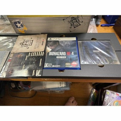 CAPCOM Resident Evil RE:4 Collector’s Edition PS5 Leon Figure Limited BOX_5