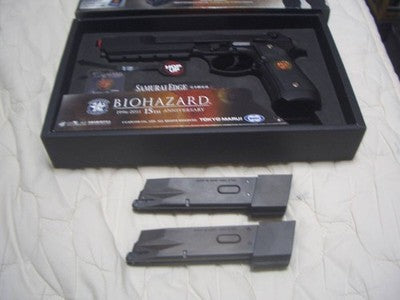 Tokyo Marui Samurai Edge Barry Burton - Resident Evil 15th Anniversary Limited AA