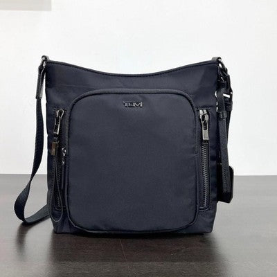 tumi VOYAGEUR "Taylor" Crossbody Black Gunmetal 26 cm x 25.5 cm x 4.5 cm