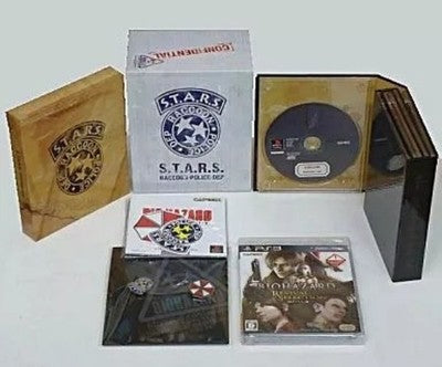 BIOHAZARD Resident Evil 15th Anniversary BOX Limited Edition PS3 Capcom *2
