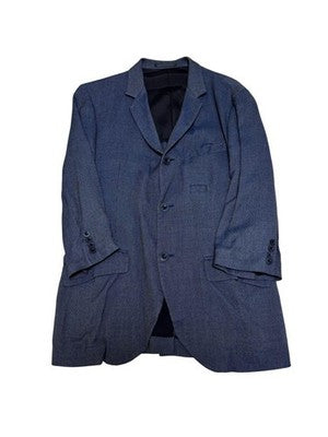 Yohji Yamamoto POUR HOMME 13SS Rayon Set Dark Blue  sizeS Set-up suit