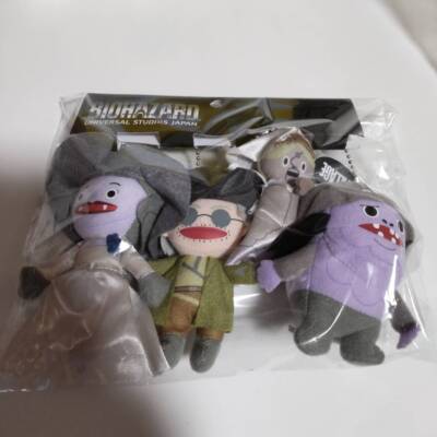 Resident Evil Village Plush Keychain 4 set Universal Studios Japan USJ Biohazard