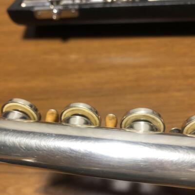 Pearl flute PF521  Mouthpeace Musical instrument Hard case GAKKI used A