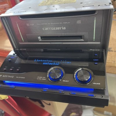 Pioneer Carrozzeria FH-P710MD 2DIN CD MD Car Audio DSP Added Bluetooth In Stock
