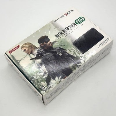 new Nintendo 3DS Console set Metal Gear Solid 3D Snake Eater Premium Package JP