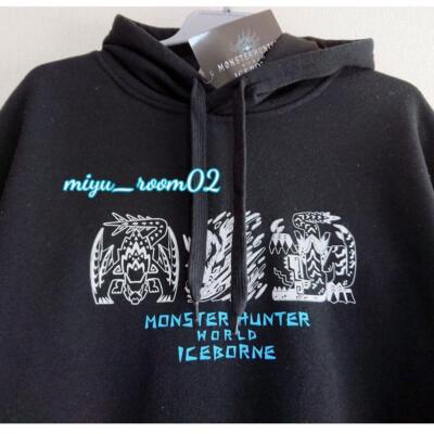 SIZE 4L Monster Hunter Hoodie (MH) Fleece Lined Last one left Japan game