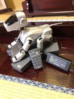 SONY AIBO ERS-111 robot Dog autonomous entertainment  Special Edition Silver C
