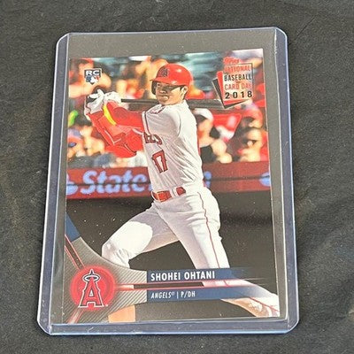 2018 Shohei Ohtani National Trading Card Day RC #8.....Angels / Dodgers