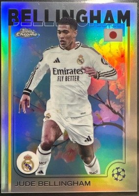 TOPPS Jude Bellingham Sakura Parallel Cherry Blossom SP Soccer Card Real Madrid