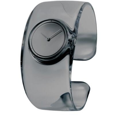【New】 ISSEY MIYAKE O Bangle Watch SMOKE Tokujin Yoshioka designed NY0W005 acs