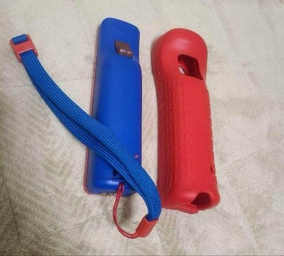 Nintendo Wii Remote Plus Mario Silicone Cover Strap Set Controller